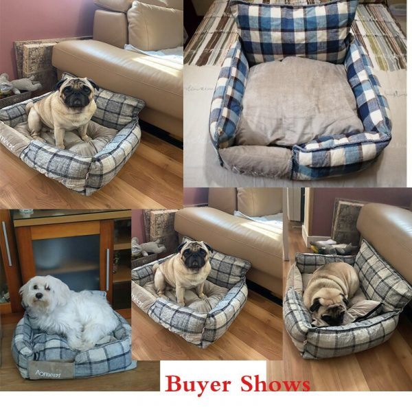 Pet Dog Bed Warm Pet bed Removable Soft Pet Bed For Dogs Washable House Sofa Mats Sleeping Beds Cat Puppy Kennel