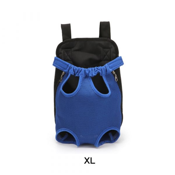 Pet Carry Adjustable Dog Backpack Kangaroo Breathable Front Puppy Dog Carrier Bag Pet Carrying Travel Legs Out Easy-Fit S/M/L/XL