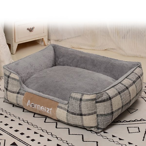 Pet Dog Bed Warm Pet bed Removable Soft Pet Bed For Dogs Washable House Sofa Mats Sleeping Beds Cat Puppy Kennel