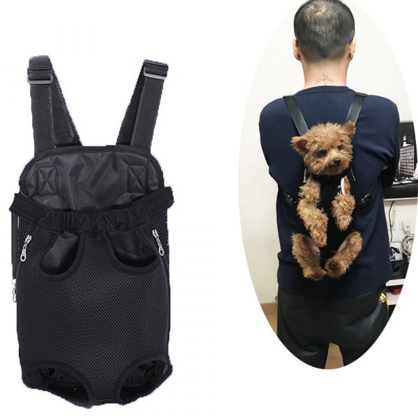 Pet Dog Carrier Backpack Mesh Outdoor Travel Products Breathable Shoulder Handle Bags For Small Dog Cats Case Carrying Cat