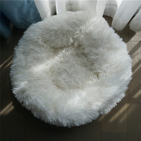 Dog Bed Super Soft Washable Long Plush Pet Kennel Deep Sleep Dog House Velvet Mats Sofa For Dog Basket Pet Cat Bed Drop shipping