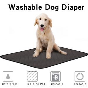 Pet Pad Water Absorbency Diaper Sleeping Bed for Small Dog Reusable Diapers for Dog Urine Pet Dogs Mat Puppy Training Pad