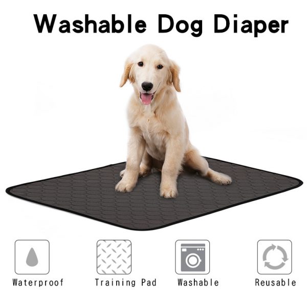 Pet Pad Water Absorbency Diaper Sleeping Bed for Small Dog Reusable Diapers for Dog Urine Pet Dogs Mat Puppy Training Pad