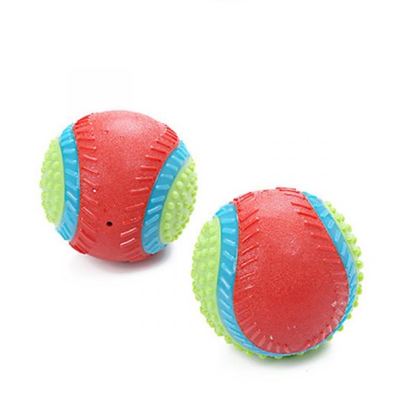 New 1pc Magic Mini Pet Dog Toys Toy Funny Interactive Ball Dog Chew Toy For Dog Tooth Clean Ball Of Food Extra-tough Rubber Ball