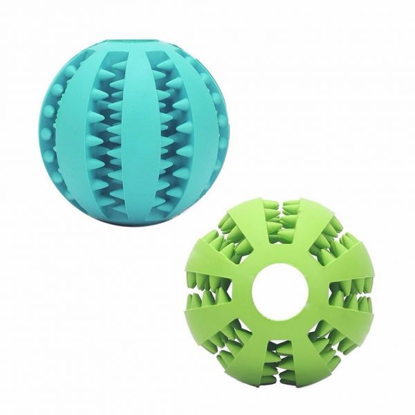 Pet Chewing Toys Aggressive Chewers Pet Molar Bite Toys Multifunction Interactive Pet Ball Toys Ball for Dog