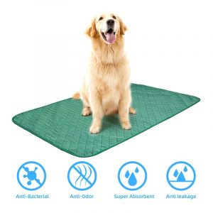 Waterproof Reusable Dog Bed Mats Bamboo Charcoal Fiber Pet Urine Pad Deodorization Dog Diapers For Dogs Farrow Pee Training