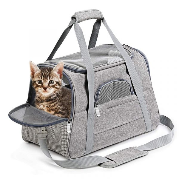 Dog Carrier Bags Portable Pet Cat Dog Backpack Breathable Cat Carrier Bag Airline Approved Transport Carrying For Cats Small Dog