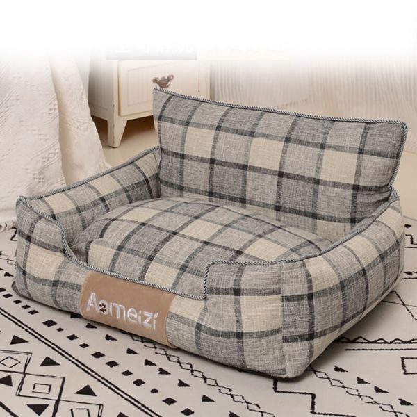 Pet Dog Bed Warm Pet bed Removable Soft Pet Bed For Dogs Washable House Sofa Mats Sleeping Beds Cat Puppy Kennel