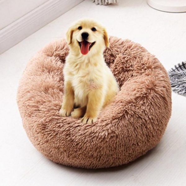 Long Plush Pet Cat Dog Kennel Bed Washable Cat House Sofa Bed for Dog Chihuahua Dog Basket Puppy Pet Bed Dropshipping 40-100cm