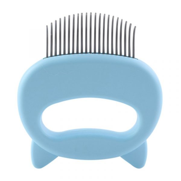 Pet Massage Brush Shell Shaped Handle Pet Grooming Massage Tool To Remove Loose Hairs Only For Cats New