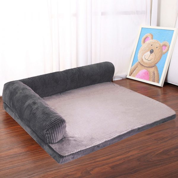 Dog Bed Soft Pet Cat Dog Sofa Beds Big Dog Kennel Cushion Mat Puppy German Shepherd L Shaped Couch For Large Small Dogs