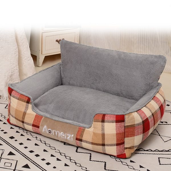 Pet Dog Bed Warm Pet bed Removable Soft Pet Bed For Dogs Washable House Sofa Mats Sleeping Beds Cat Puppy Kennel