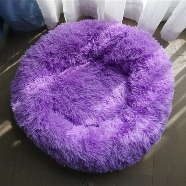 Dog Bed Super Soft Washable Long Plush Pet Kennel Deep Sleep Dog House Velvet Mats Sofa For Dog Basket Pet Cat Bed Drop shipping