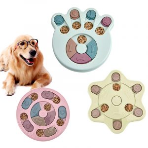 Dog Puzzle Toys Increase Interactive Slow Dispensing Feeding Pet Dog Training Games Feeder For Small Medium Dog Puppy