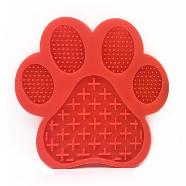 Mat For Dogs Cats Slow Food Bowls New Pet Dog Feeding Food Bowl Silicone Dog Feeding Lick Pad Dog Slow Feeder Treat