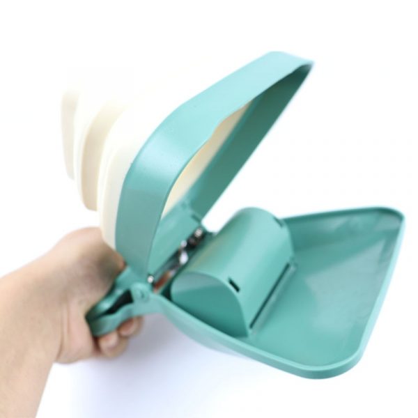 Dog Pet Travel Foldable Pooper Scooper With 1 Roll Decomposable bags Poop Scoop Clean Pick Up Excreta Cleaner Epacket Shipping