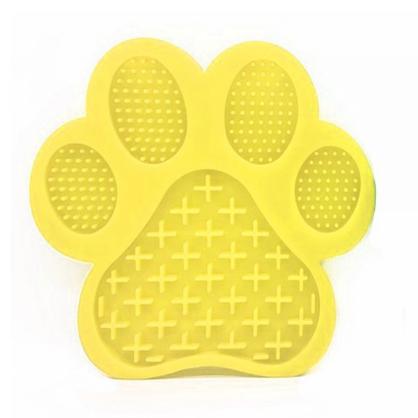 Mat For Dogs Cats Slow Food Bowls New Pet Dog Feeding Food Bowl Silicone Dog Feeding Lick Pad Dog Slow Feeder Treat