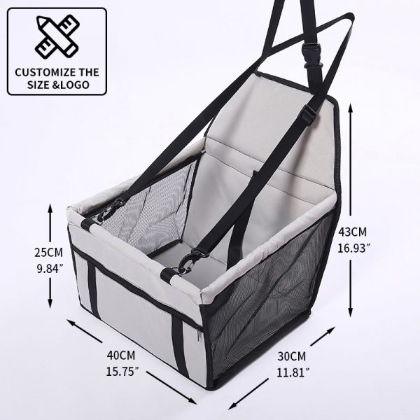 CAWAYI KENNEL Travel Dog Car Seat Cover Folding Hammock Pet Carriers Bag Carrying For Cats Dogs transportin perro autostoel hond