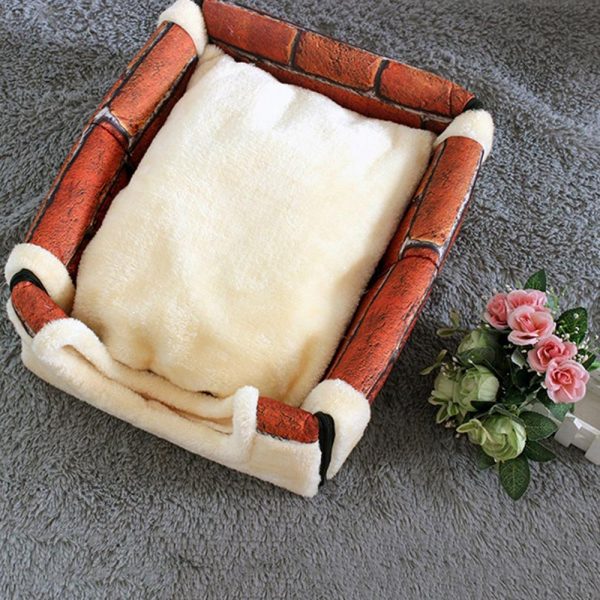 Portable Foldable Dog Puppy Cat House Kennel Nest Soft Bed With Mat For Small Medium Pet Comfortable Travel Tent